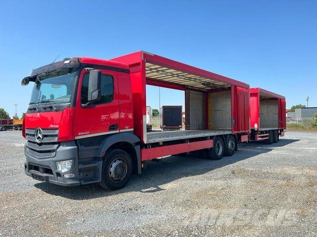 Mercedes-Benz Antos 2540 L 6x2 Pritsche LBW Camión con caja abierta