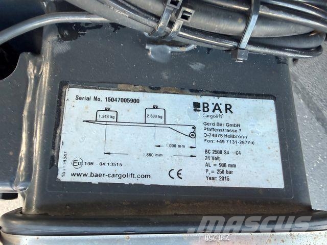 Mercedes-Benz Antos 2543 L Schwenkwand LBW BÄR 2.500kg AHK Camiones botelleros