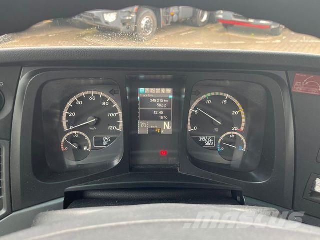 Mercedes-Benz Antos 2543 L 6x2 Abrollkipper mit Kran Funk+Grei Camiones grúa