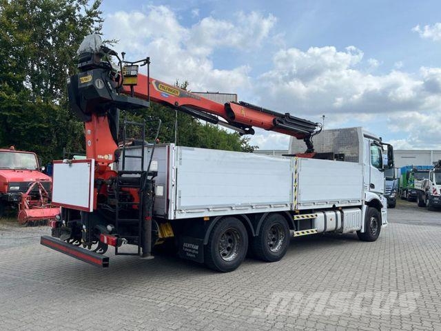 Mercedes-Benz Antos 2648 6x4 Pritsche Heckkran Palf. PK 23.001 Camiones plataforma