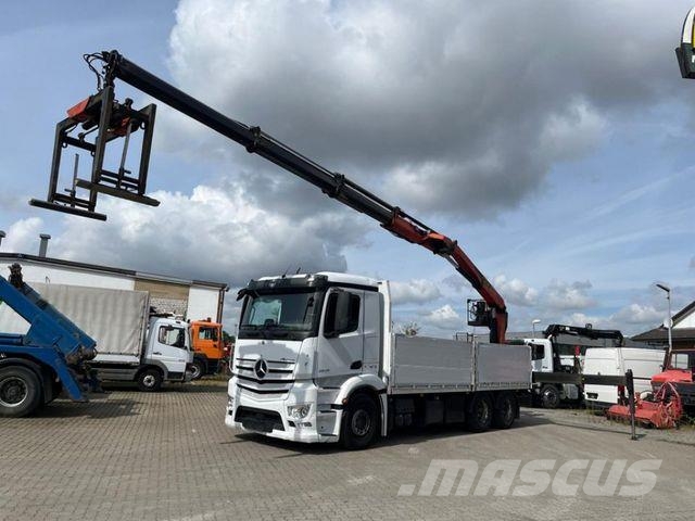 Mercedes-Benz Antos 2648 6x4 Pritsche Heckkran Palf. PK 23.001 Kranwagen