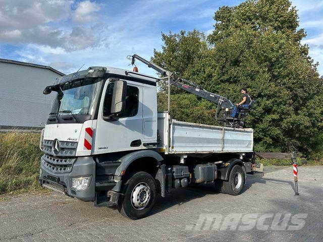 Mercedes-Benz Arocs 1840 BB 4x2 / Hiab 1100 RS79 + Greifer Sora- ja kippiautot