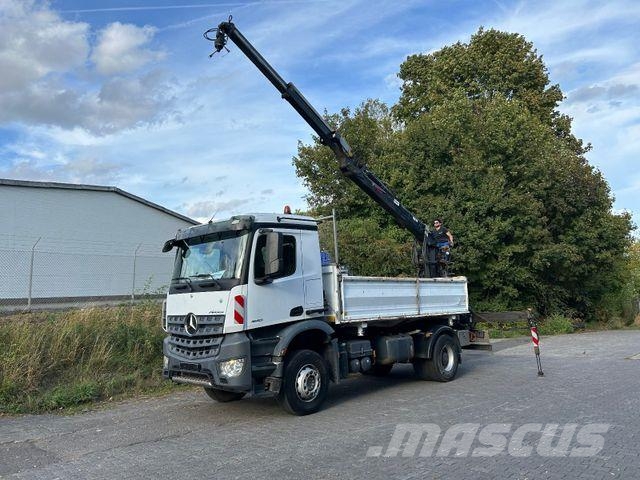 Mercedes-Benz Arocs 1840 BB 4x2 / Hiab 1100 RS79 + Greifer Sora- ja kippiautot