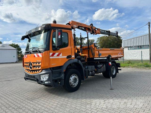 Mercedes-Benz Arocs 1824 / 4x2 BB / Atlas 88.3 + Funk Tippbil