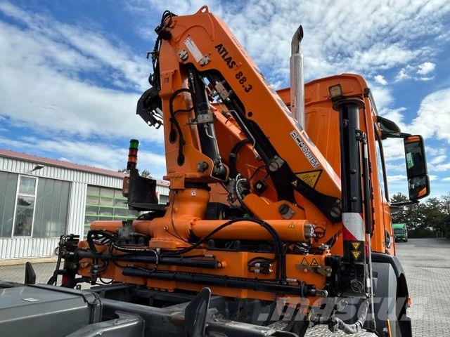Mercedes-Benz Arocs 1824 / 4x2 BB / Atlas 88.3 + Funk Tippbil