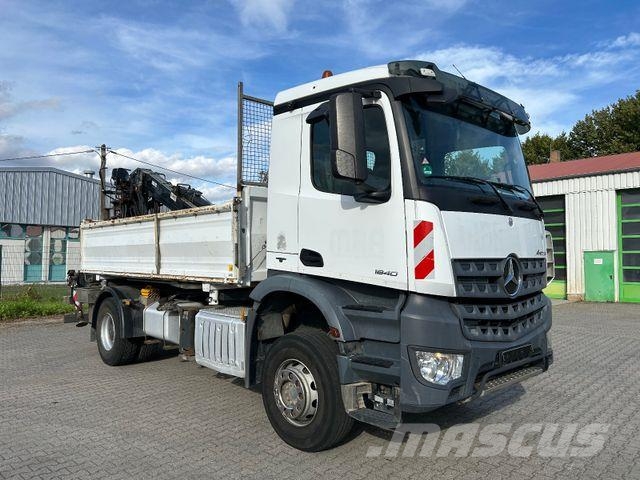 Mercedes-Benz Arocs 1840 BB 4x2 / Hiab 1100 RS79 + Greifer Sora- ja kippiautot
