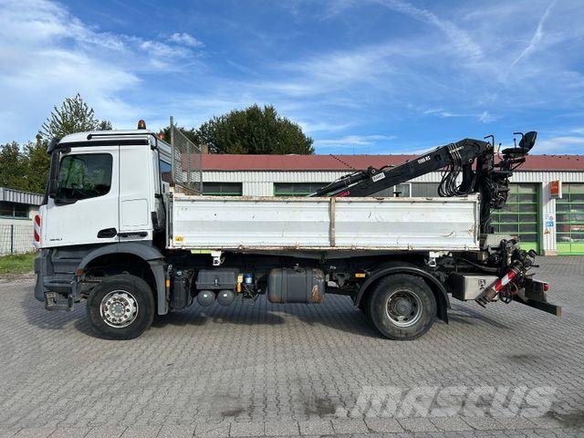 Mercedes-Benz Arocs 1840 BB 4x2 / Hiab 1100 RS79 + Greifer Sora- ja kippiautot