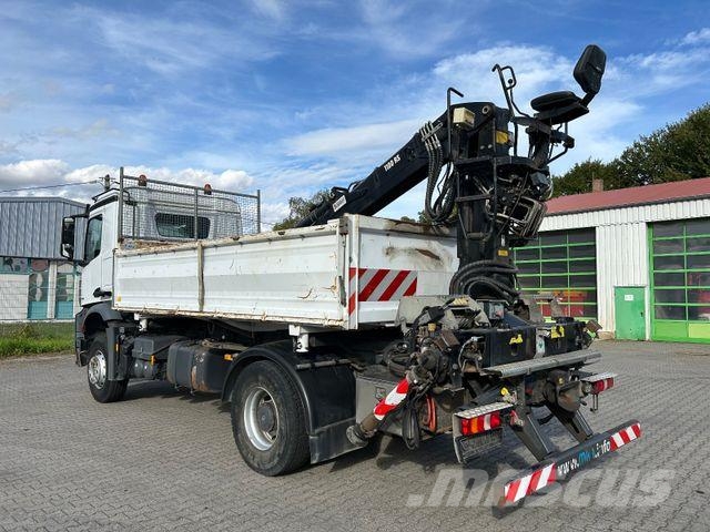 Mercedes-Benz Arocs 1840 BB 4x2 / Hiab 1100 RS79 + Greifer Sora- ja kippiautot