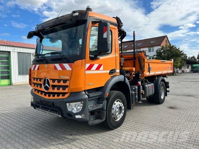 Mercedes-Benz Arocs 1824 / 4x2 BB / Atlas 88.3 + Funk Tippbil