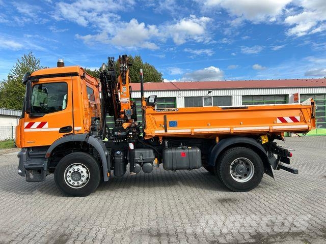 Mercedes-Benz Arocs 1824 / 4x2 BB / Atlas 88.3 + Funk Tippbil