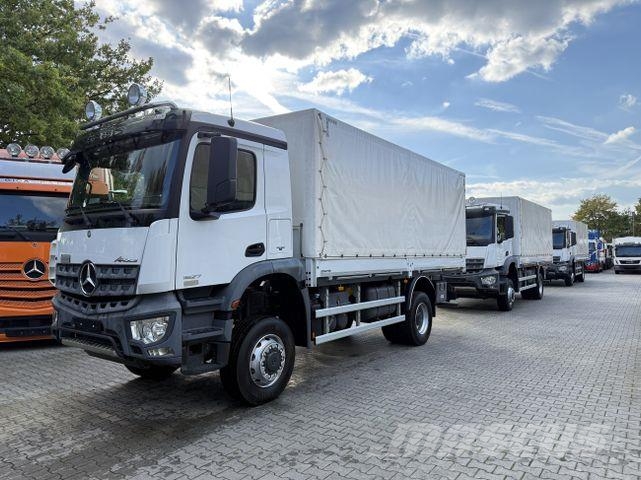 Mercedes-Benz Arocs 1827 AK 4X4 Ex-Bundeswehr Pritsche & Plane