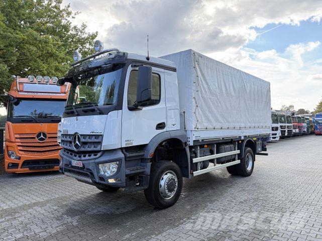 Mercedes-Benz Arocs 1827 AK 4X4 Ex-Bundeswehr Pritsche & Plane