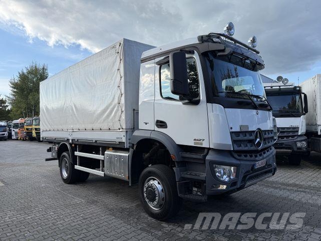 Mercedes-Benz Arocs 1827 AK 4X4 Ex-Bundeswehr Pritsche & Plane