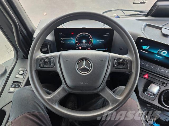 Mercedes-Benz Arocs 1835 KK Heckkran Atlas 126.3E-A3L Funk Savivarčių priekabų vilkikai