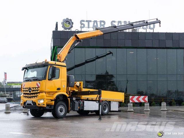Mercedes-Benz AROCS 1848 4x4 FASSI F255A.2.24.XE-Dynamic Cran Camiones grúa