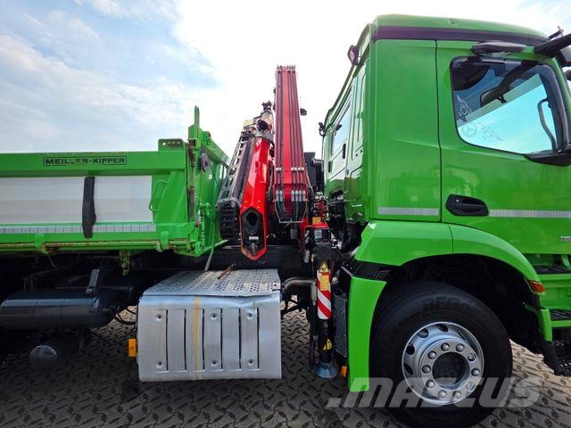 Mercedes-Benz Arocs 1935 / Fernbedienung/ Fassi / KRAN KIPPER Camion benne
