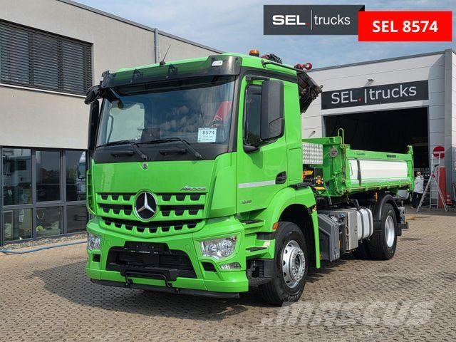 Mercedes-Benz Arocs 1935 / Fernbedienung/ Fassi / KRAN KIPPER Camion benne