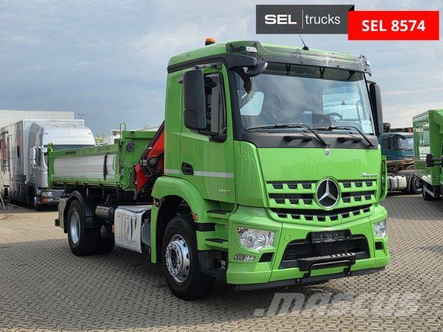 Mercedes-Benz Arocs 1935 / Fernbedienung/ Fassi / KRAN KIPPER Camion benne