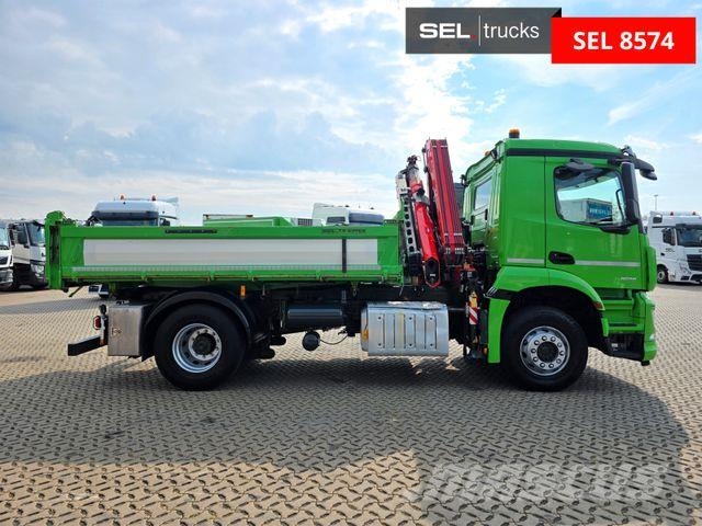 Mercedes-Benz Arocs 1935 / Fernbedienung/ Fassi / KRAN KIPPER Camion benne