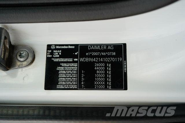Mercedes-Benz AROCS / 2636 / E 6 / WYWROTKA + HDS / 6 X 4 / HI Грузовики-Самосвалы
