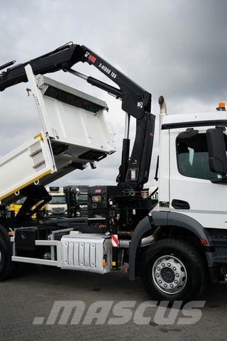 Mercedes-Benz AROCS / 2636 / E 6 / WYWROTKA + HDS / 6 X 4 / HI Грузовики-Самосвалы
