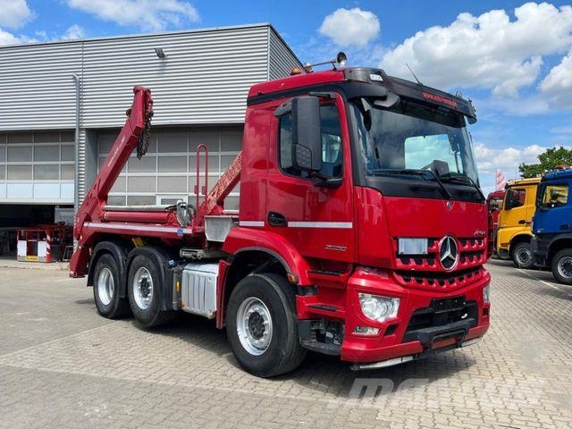 Mercedes-Benz Arocs 2536 L Absetzkipper Meiller, Funk, MP5 Camioane Demontabile