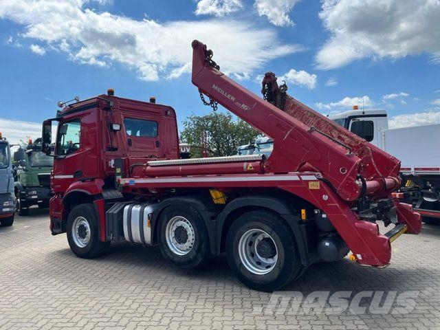 Mercedes-Benz Arocs 2536 L Absetzkipper Meiller, Funk, MP5 Camioane Demontabile