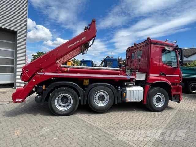 Mercedes-Benz Arocs 2536 L Absetzkipper Meiller, Funk, MP5 Camioane Demontabile