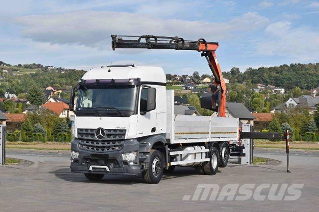 Mercedes-Benz AROCS 2542* PK 13001-K B* TOPZUSTAND Camiões grua