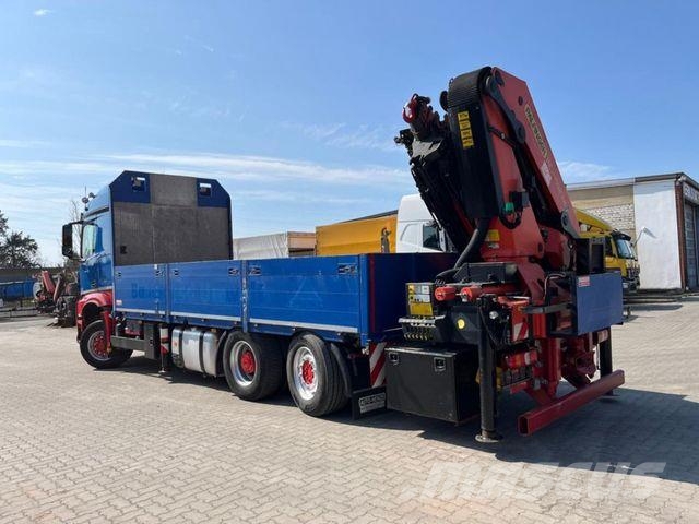 Mercedes-Benz Arocs 2545 6x4 HAD Pritsche Heckkran PK 41002 Madelautod