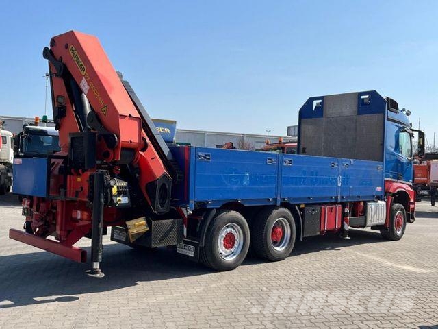 Mercedes-Benz Arocs 2545 6x4 HAD Pritsche Heckkran PK 41002 Madelautod