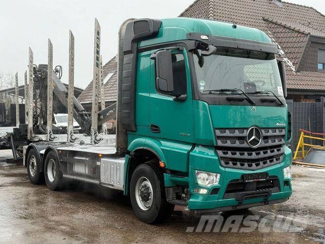 Mercedes-Benz Arocs 2546 BL 6x4HAD Palfinger LK Lenk/Lift Puuautot