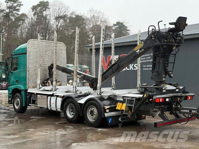 Mercedes-Benz Arocs 2546 BL 6x4HAD Palfinger LK Lenk/Lift Puuautot