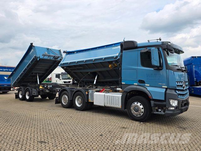 Mercedes-Benz Arocs 2546 / Dreiseitenkipper / KOMPLETT !! / 6D Tipper trucks