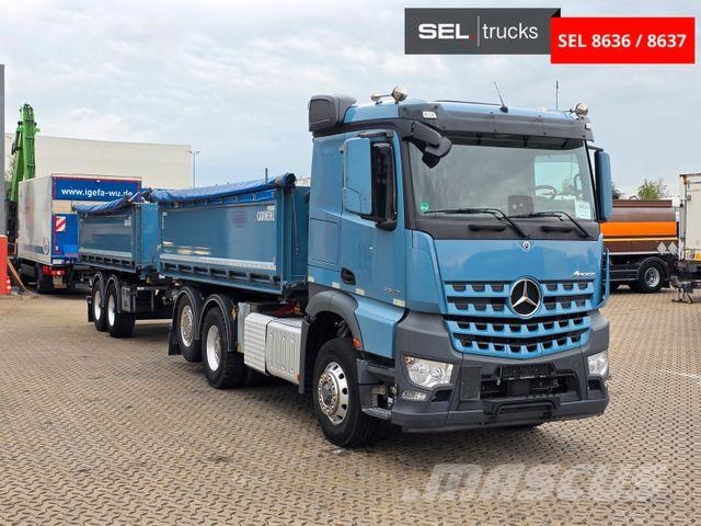 Mercedes-Benz Arocs 2546 / Dreiseitenkipper / KOMPLETT !! / 6D Tipper trucks