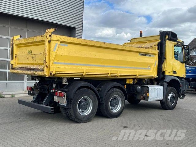 Mercedes-Benz Arocs 2648 6x4 3-Achs Kipper Meiller Savivarčių priekabų vilkikai