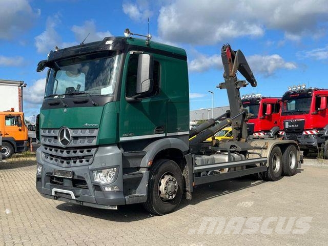 Mercedes-Benz Arocs 2643 6x6 HAD Abrollkipper Meiller 30to Camiones polibrazo