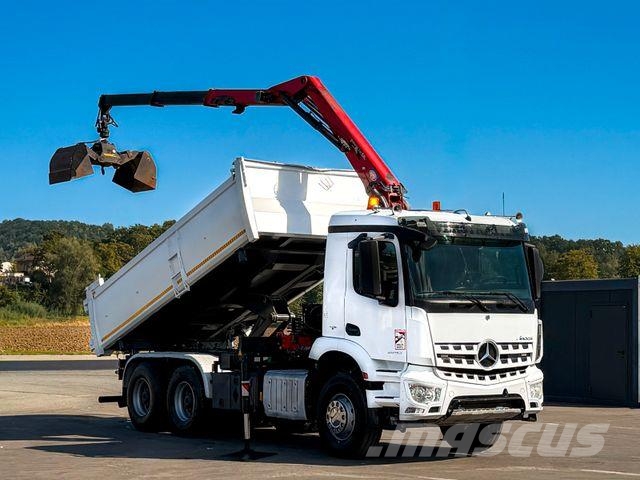 Mercedes-Benz AROCS 2640 HMF 1643 Z2 + FUNK * Bordmatic * 6x4 Kranwagen