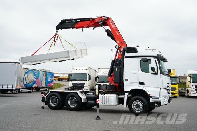 Mercedes-Benz AROCS / 2651 / 6 X 4 / FASSI F 455 / WYS. 14,6 M Trekkers
