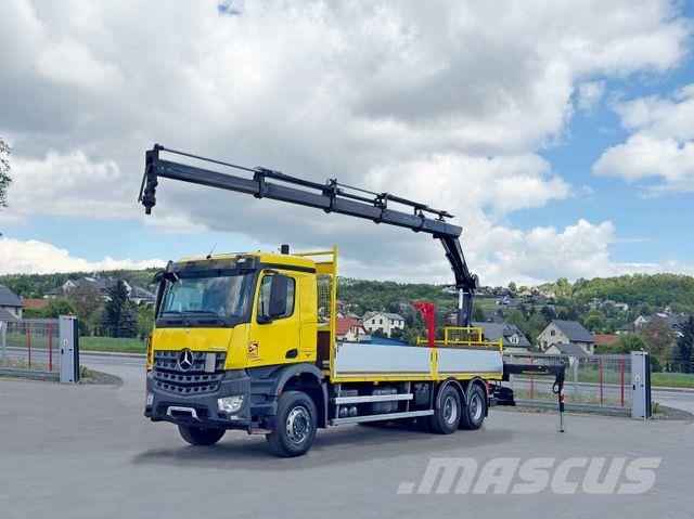Mercedes-Benz AROCS 2636 *HIAB 166 D-4 HIDUO + FUNK* 6x4 Автокранове
