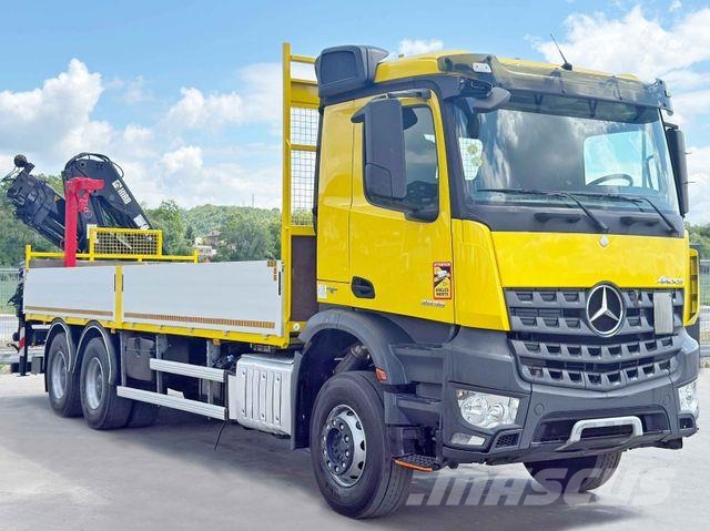 Mercedes-Benz AROCS 2636 *HIAB 166 D-4 HIDUO + FUNK* 6x4 Автокранове