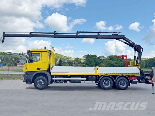 Mercedes-Benz AROCS 2636 *HIAB 166 D-4 HIDUO + FUNK* 6x4 Автокранове