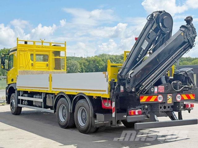 Mercedes-Benz AROCS 2636 *HIAB 166 D-4 HIDUO + FUNK* 6x4 Автокранове