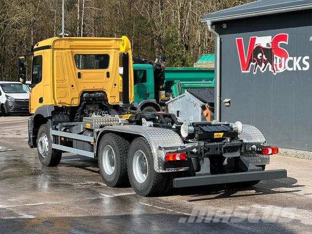 Mercedes-Benz Arocs 2646 mit HYVA 2047-S Abrollkipper *NEU* 吊鉤式起重車