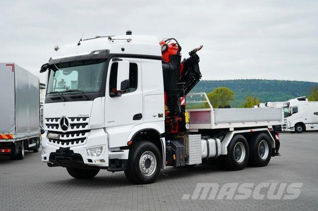 Mercedes-Benz AROCS / 2651 / 6 X 4 / FASSI F 455 / WYS. 14,6 M وحدات الجر