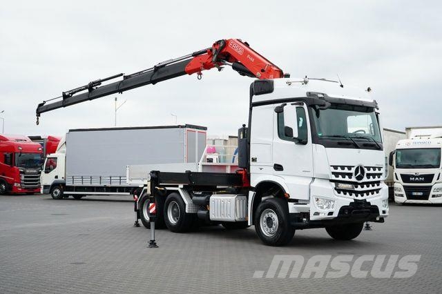 Mercedes-Benz AROCS / 2651 / 6 X 4 / FASSI F 455 / WYS. 14,6 M وحدات الجر