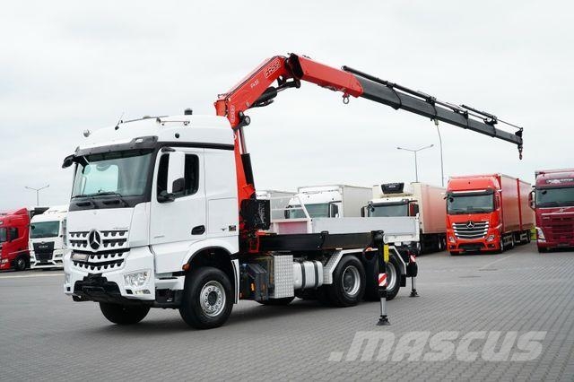 Mercedes-Benz AROCS / 2651 / 6 X 4 / FASSI F 455 / WYS. 14,6 M وحدات الجر