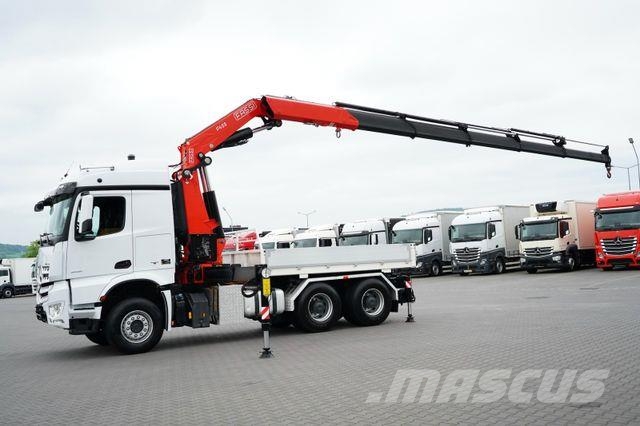 Mercedes-Benz AROCS / 2651 / 6 X 4 / FASSI F 455 / WYS. 14,6 M وحدات الجر