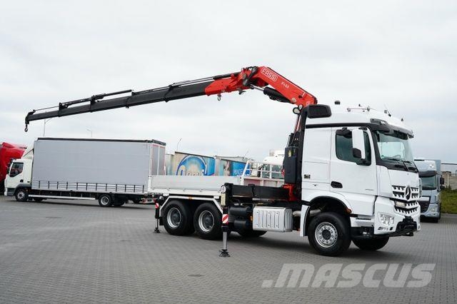 Mercedes-Benz AROCS / 2651 / 6 X 4 / FASSI F 455 / WYS. 14,6 M وحدات الجر