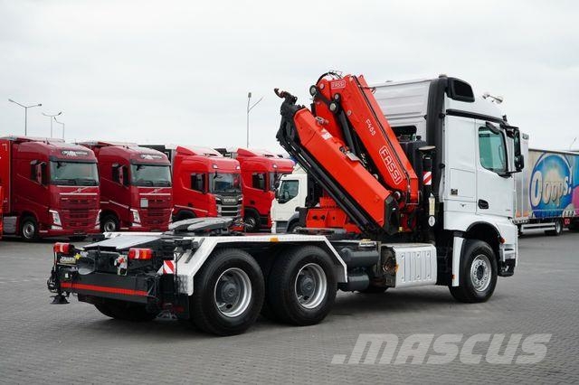 Mercedes-Benz AROCS / 2651 / 6 X 4 / FASSI F 455 / WYS. 14,6 M وحدات الجر